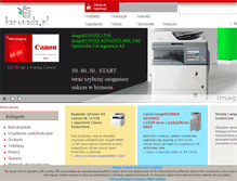 Tablet Screenshot of canonada.netius.pl